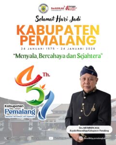 Selamat Hari Jadi Kabupaten Pemalang ke-451 Tahun 2026